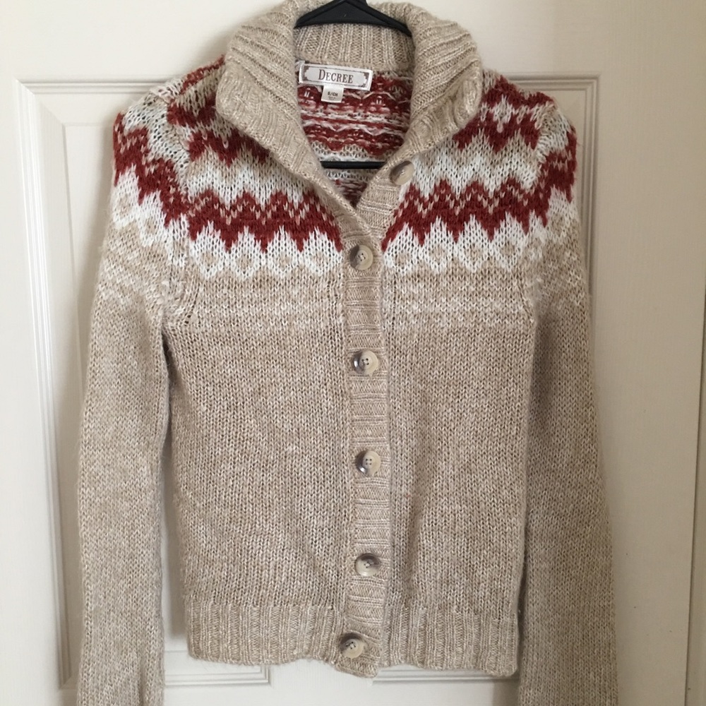 70s style sweater